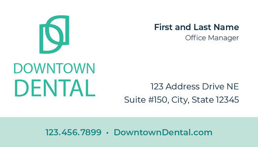 Business Appointment Cards 3.5 x 2 - Front