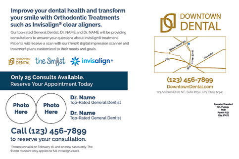 6 x 9 - Direct Mailer Back